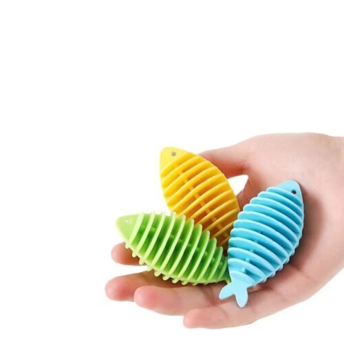 كرات السمك المطاطية لمنع تشابك الملابس أثناء الغسيل كرات السمك المطاطية لمنع تشابك الملابس أثناء الغسيل