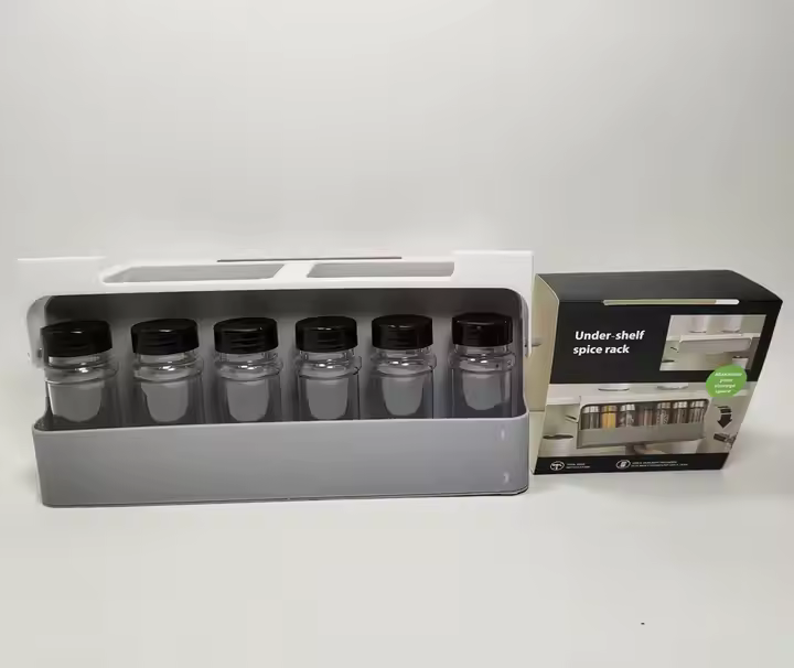 رف بهارات معلّق تحت الرف