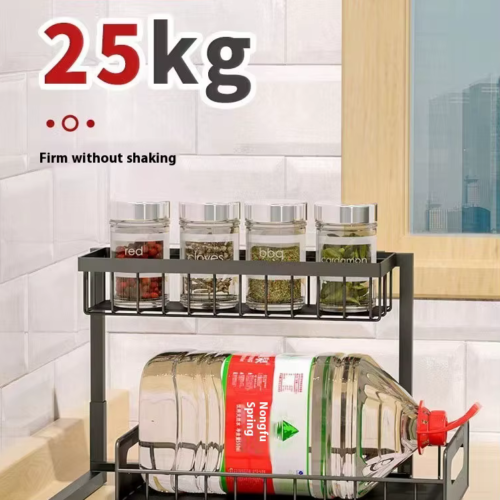 رف مطبخ معدني مزدوج رف مطبخ معدني مزدوج