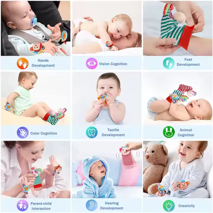 جوارب و أجراس المعصم الحسية