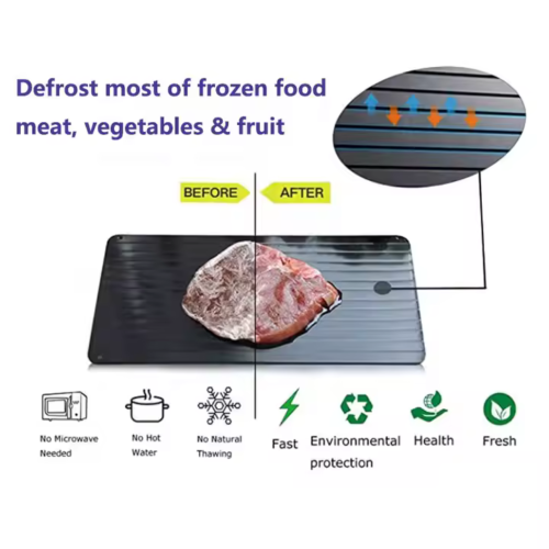 لوح إذابة التجميد – تذويب اللحوم والخضار لوح إذابة التجميد – تذويب اللحوم والخضار