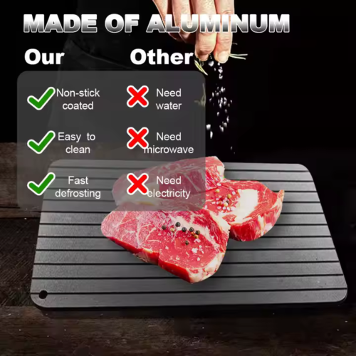 لوح إذابة التجميد – تذويب اللحوم والخضار لوح إذابة التجميد – تذويب اللحوم والخضار