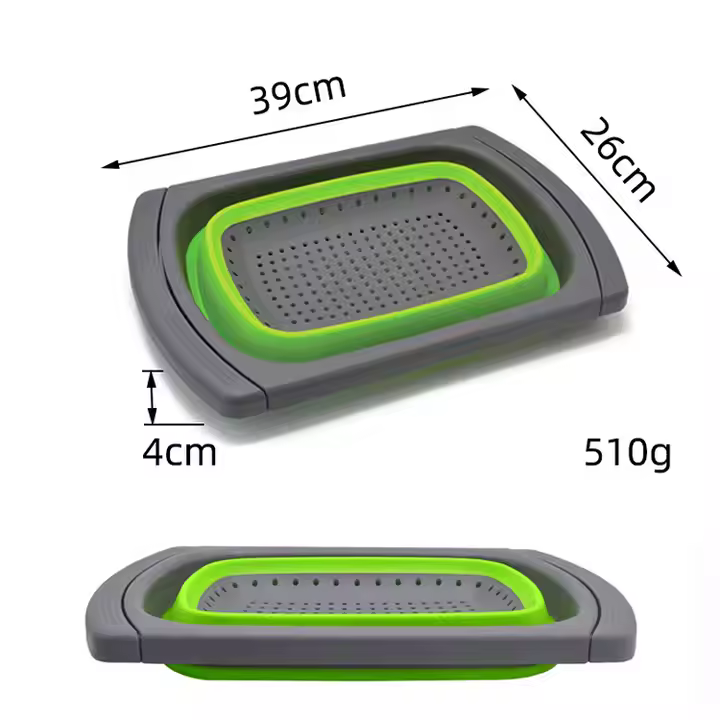 مصفاة خضار قابلة للتمدد والطي