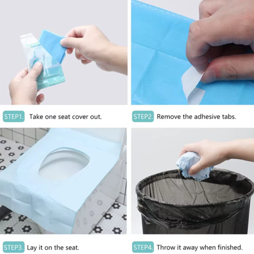 أغطية مقاعد المرحاض الصحية المقاومة للماء أغطية مقاعد المرحاض الصحية المقاومة للماء