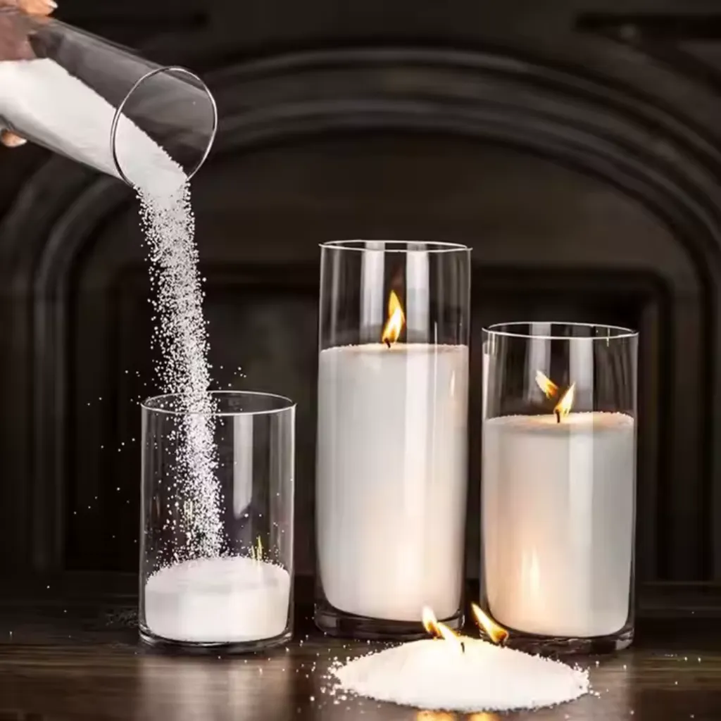 الشمع الرملي اللون الابيض